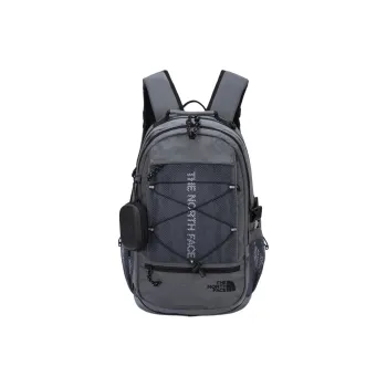 THE NORTH FACE Nylon With Polyester Backpack Unisex Dark Gray
