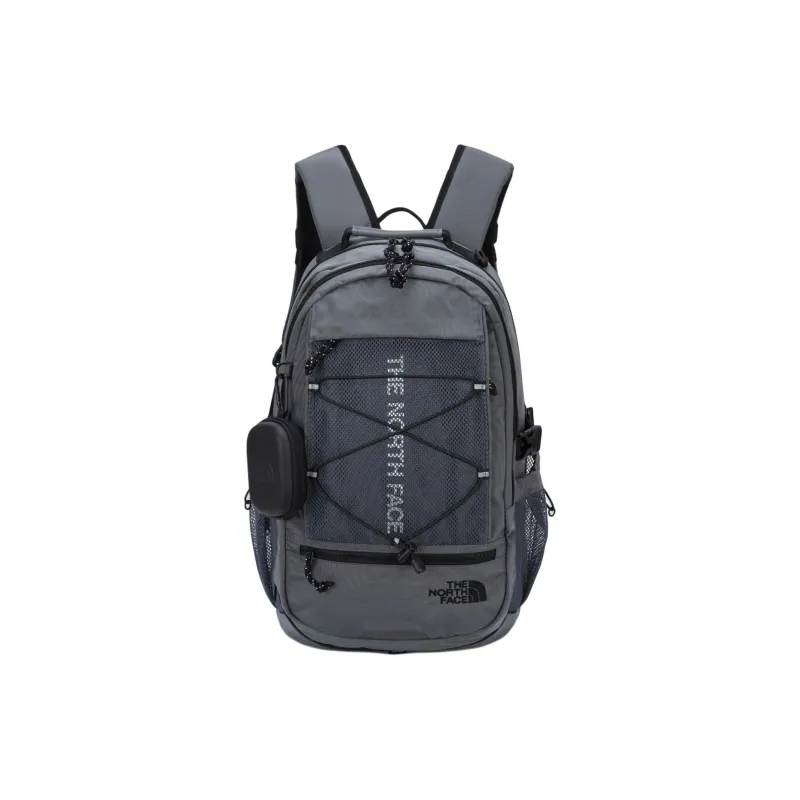 THE NORTH FACE Nylon With Polyester Backpack Unisex Dark Gray-0