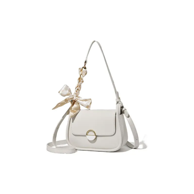 MingLu PU Shoulder Bag Crossbody Bag Unisex Black/Ecru/Light Yellow/Light Green-2