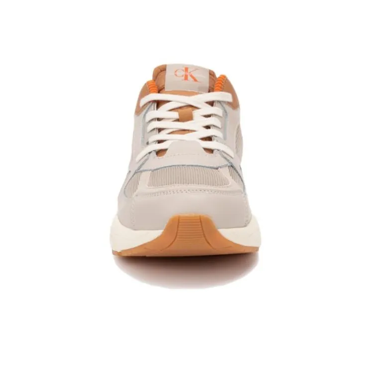 CKJ CALVIN KLEIN JEANS Low-Top Casual Shoes Men's Orange-2