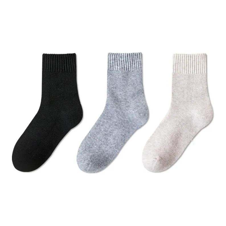 MIIOW Mid Calf Socks Women's 3 Pack-10