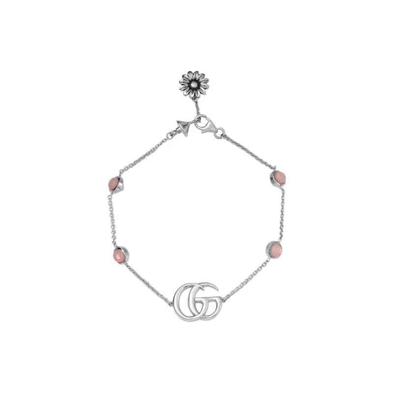 GUCCI 925 Sterling Silver Bracelets Women's Silver-1