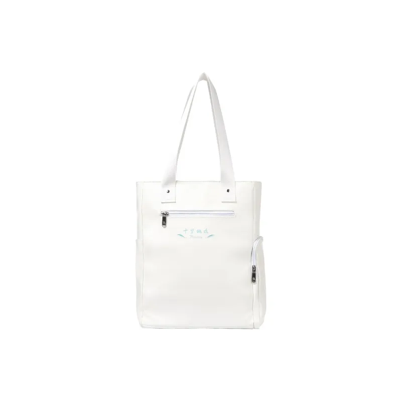 Kawasaki Pu Shoulder Bag Regular Unisex Cyan White-3
