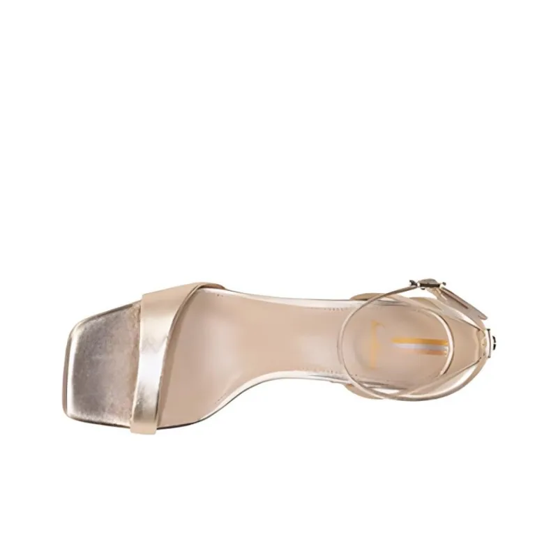 SAM EDELMAN One Strap Sandals Women's Gold-3