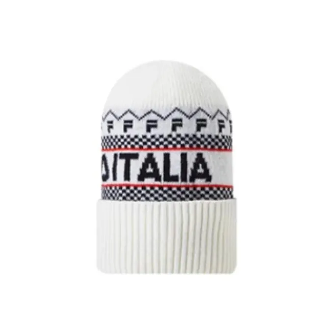 FILA Acrylic Polyamide Sheep Wool Polyester Beanies Kids' White-1