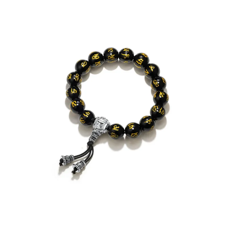 Far Mountain Joe Obsidian Bracelets Unisex-4