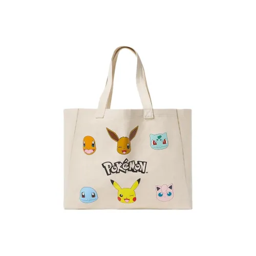 Nintendo X Pokemon X ZARA Handbags Light Apricot Cream