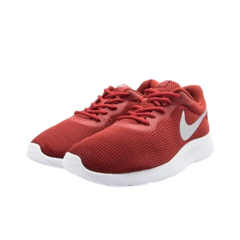 Nike Tanjun Anti-Slip Wear-Resistant Low-Top Casual Shoes Men's Red-1