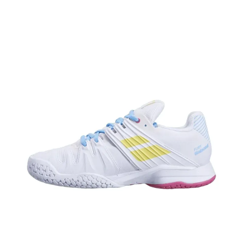 Babolat Shock Absorbers Low Top Tennis Shoes Women's White-0
