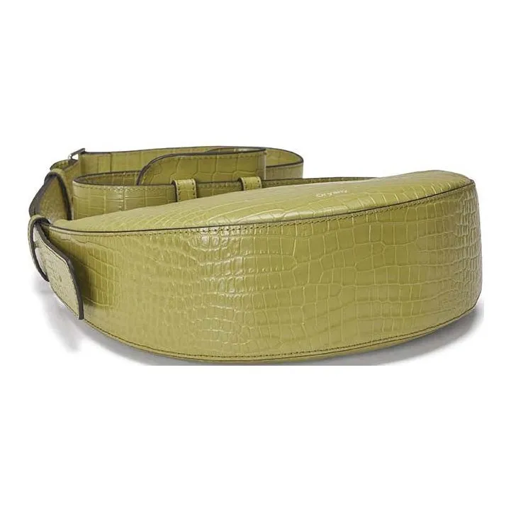 ORYANY Cow Leather Shoulder Bag Crossbody Bag Women's Olive Leaf-4