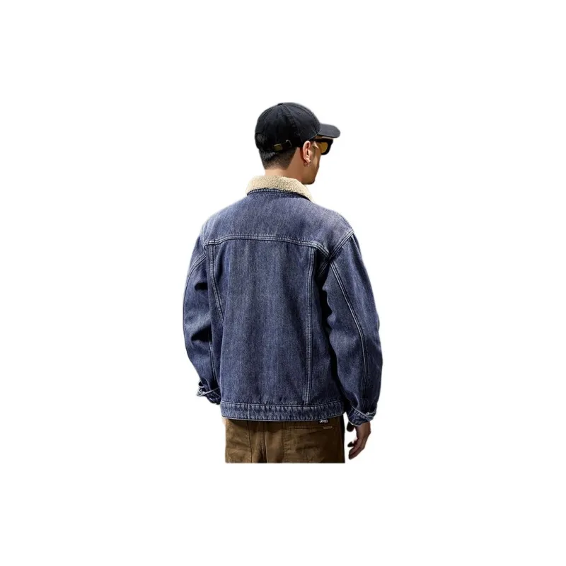 Jeep Denim Jackets Men-1