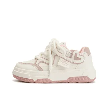 Miss Zhang Slip Resistant Cushioning Wear Resistant Height Increasing Low Top Skateboard Shoes Women's