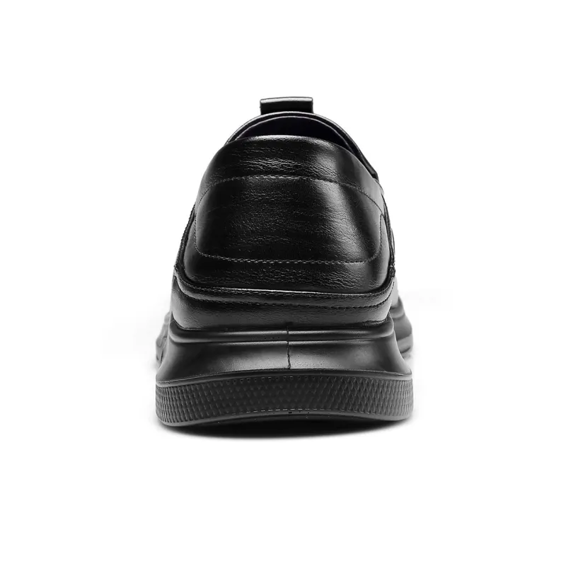Strongman 3515 Plus Size Leather Shoes For Men's Unlined Wide And Extra Wide Shoes Dad Shoes-2