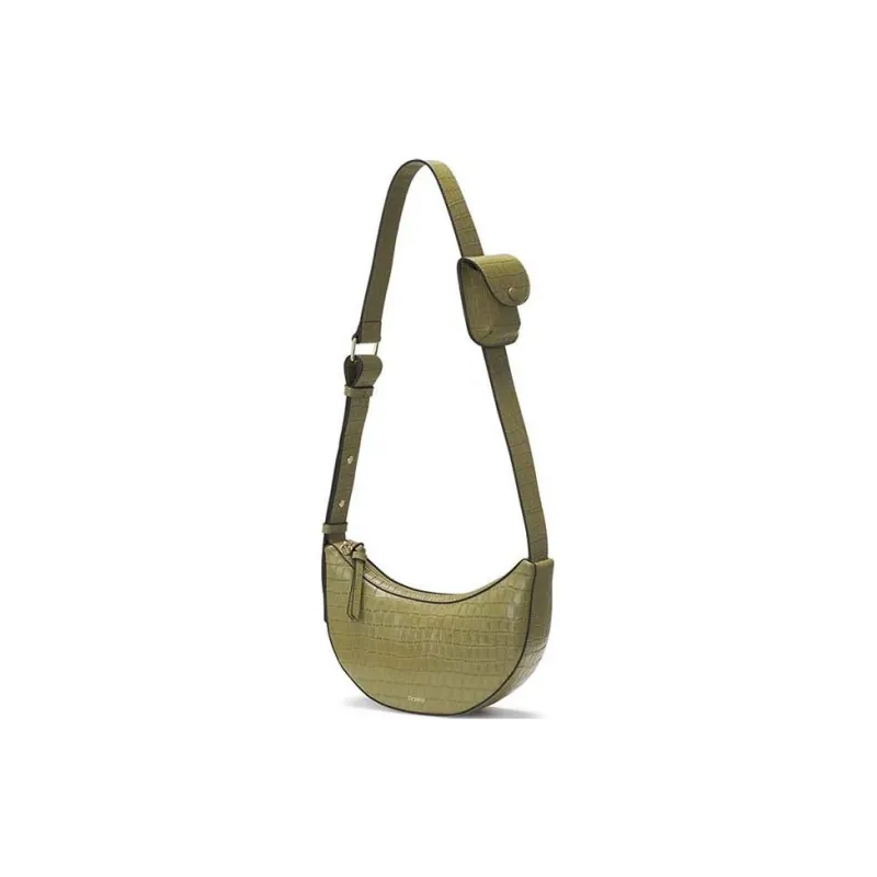 ORYANY Cow Leather Shoulder Bag Crossbody Bag Women's Olive Leaf-1
