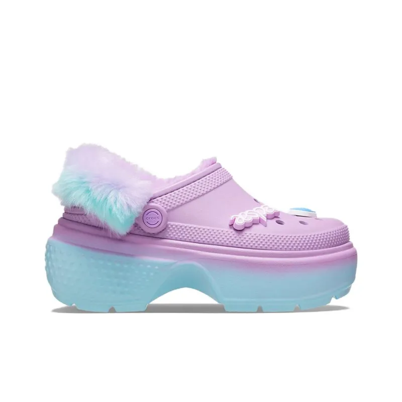 Crocs X Aespa Clogs 'Lilac Blue'-4