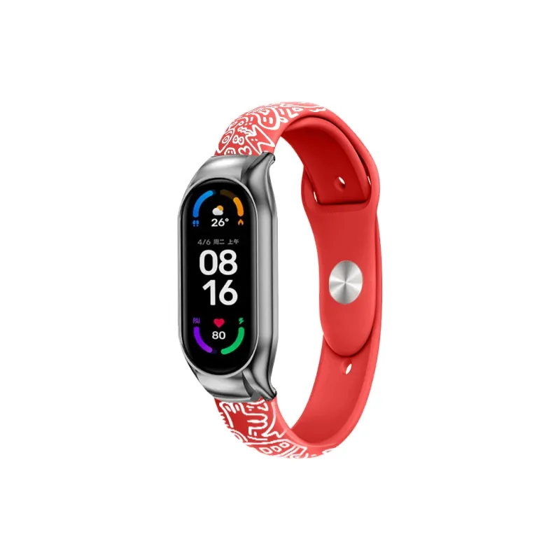 Miss Wrist Apple Compatibility Watch Band Silicone Material-3