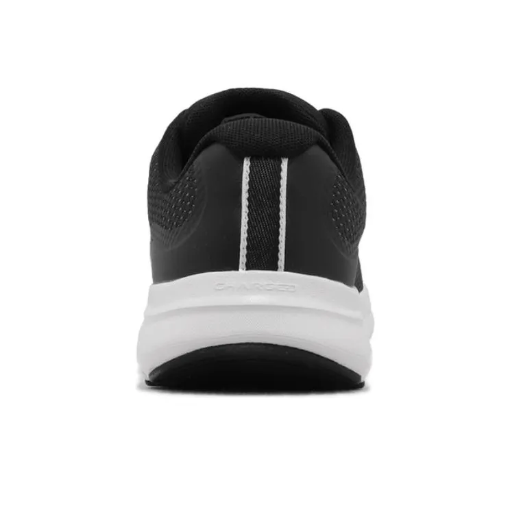 Under Armour Charged Impulse 3 Abrasion Resistant Low Top Running Shoes Men's Black White-5
