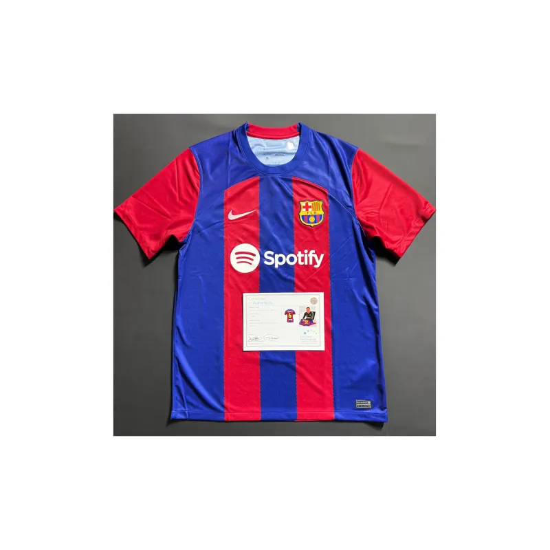 EM Harvey Includes Certification Certificate Not Framed Football Jerseys-3