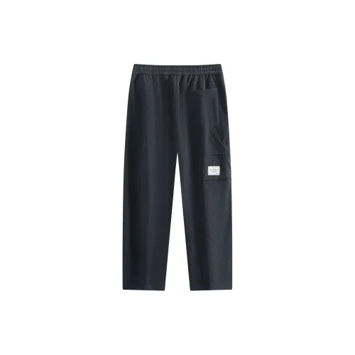 FAIRWHALE Casual Pants Men Blue Gray