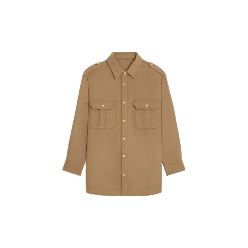 CELINE Jackets Women's Camel