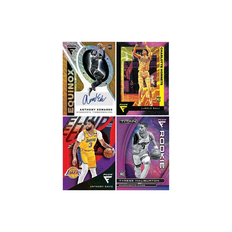 PANINI NBA Basketball Card 2020 21 Flux NBA Basketball Hanger Box Sports Cards 1 Pack-1