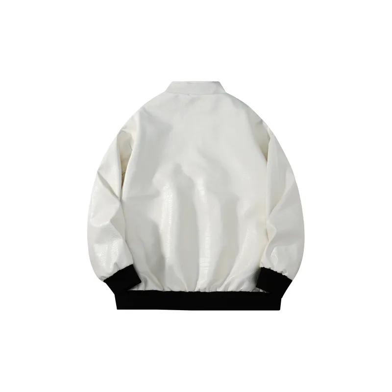 FORCEREPUBLIK Leather Jacket Unisex-6