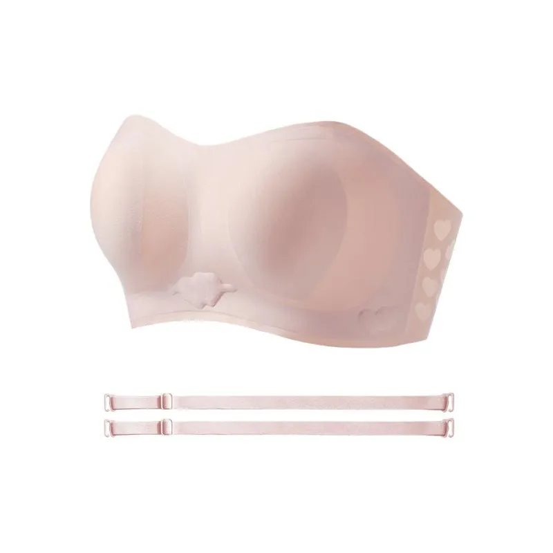 MIIOW Women's Strapless Bras-2