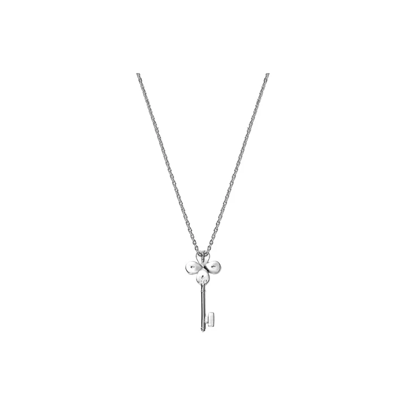 Swarovski 925 Sterling Silver Necklaces Women's Silver-1