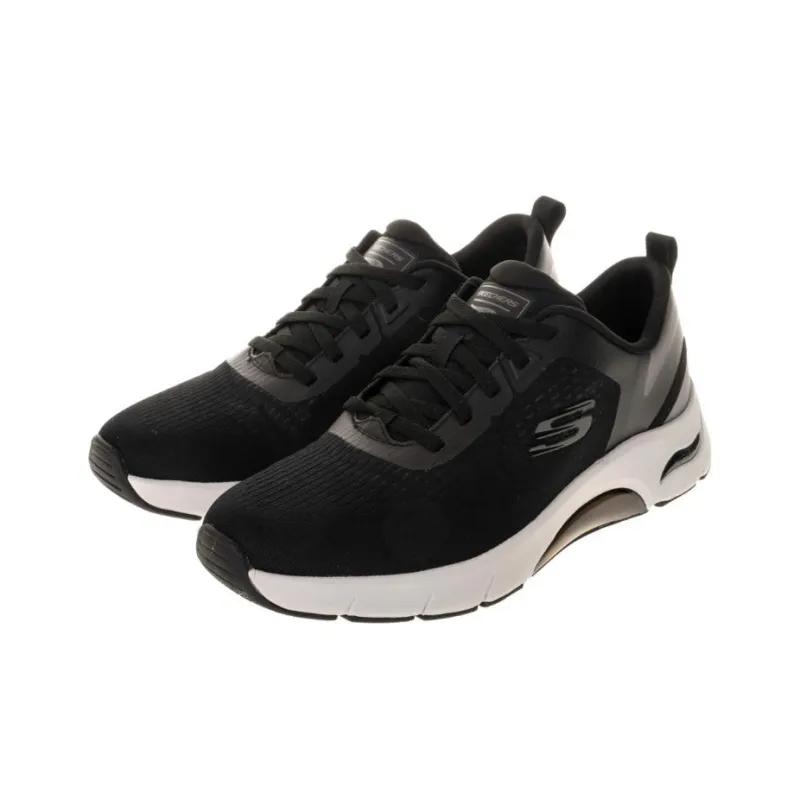 Skechers SKECH-AIR ARCH FIT Cushioning Wear-Resistant Low-Top Running Shoes Men's Black-2