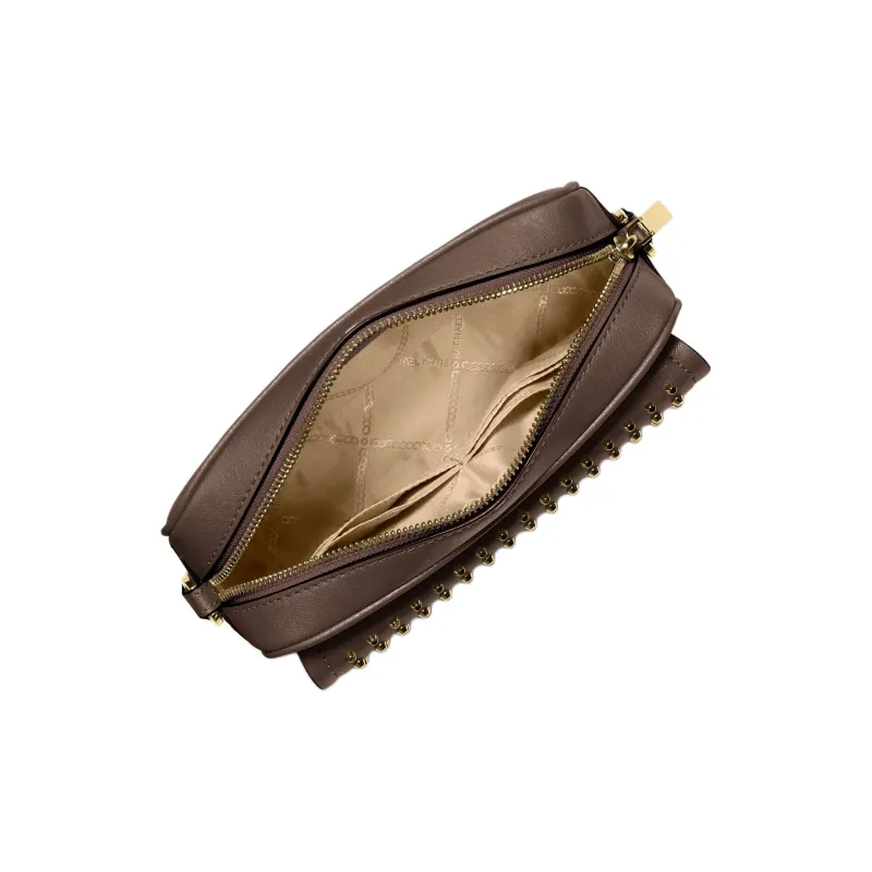 MICHAEL KORS MK PARKER Cow Leather Camera Shoulder Bag Crossbody Bag Medium Size Women's Chocolate-1
