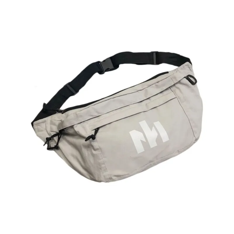 Parker Bear Cotton Fanny Pack Regular Unisex Black/Ecru/Red/Green-3