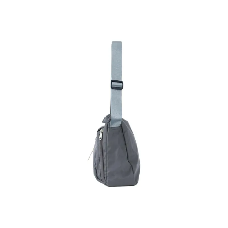 Anello Polyester Shoulder Bag Crossbody Bag Unisex Gray-5