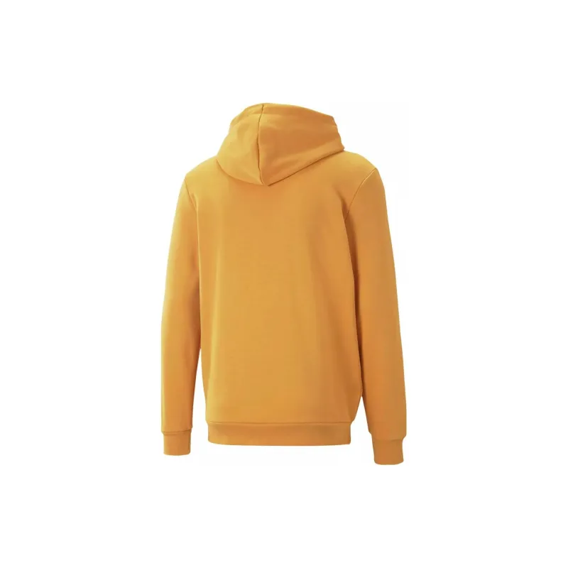 PUMA ESS SMALL LOGO HOODIE FL S Sweatshirt Men's Orange-1