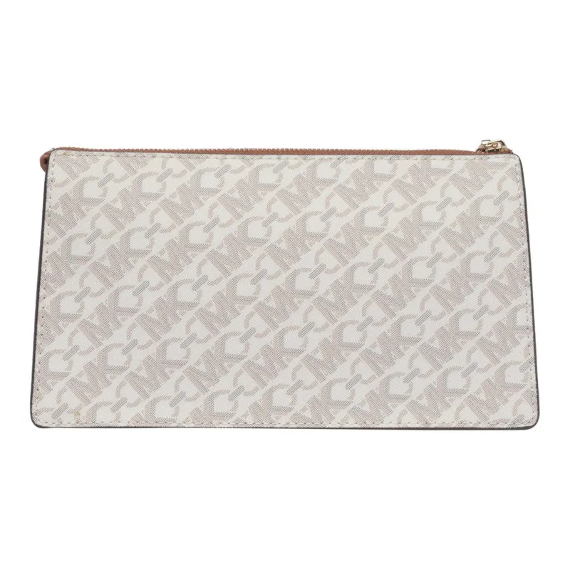 MICHAEL KORS Calfskin Crossbody Bag Shoulder Bag Women's Beige-2
