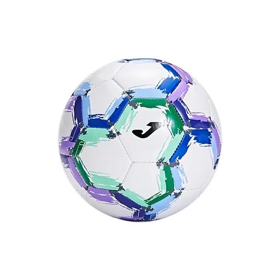 Joma Size 4 Soccer PU Machine Stitched Soccer Ball Unisex White Blue-2