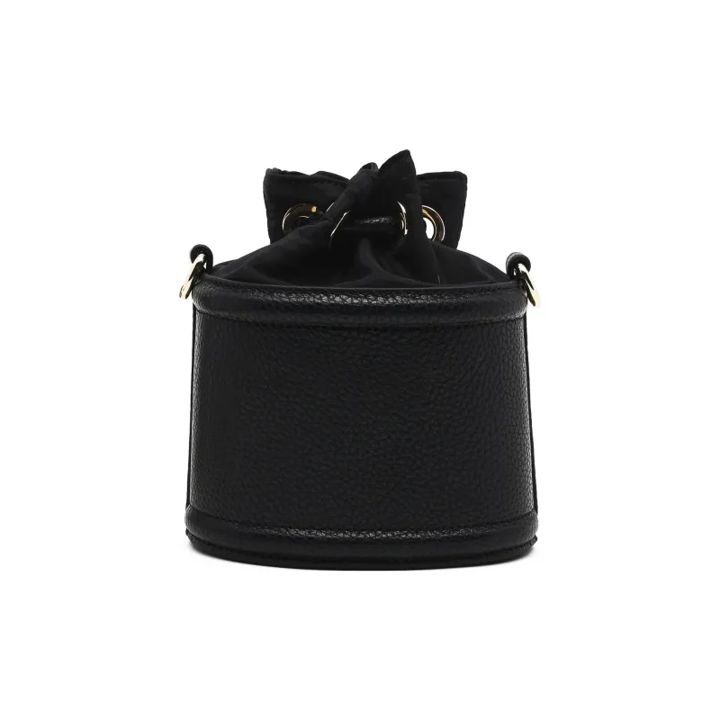 VERSACE JEANS COUTURE Polyurethane Bucket Bags Shoulder Bag Crossbody Bag Handbag Women's Black-3