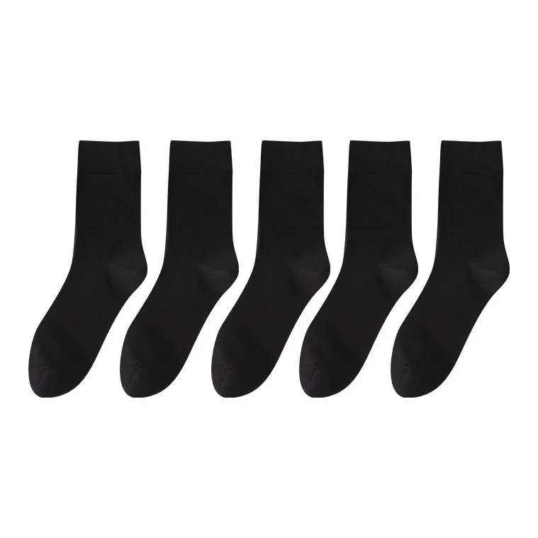AOKANG Mid Calf Socks Men's 5 Pack-21