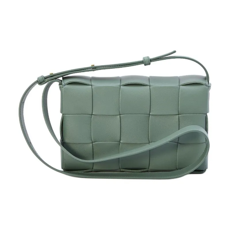 Bottega Veneta CASSETTE Lambskin Shoulder Bag Women's Green-2