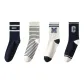 Navy Blue (NICE)+Navy Blue (C)+M (White)+Stripes (White)