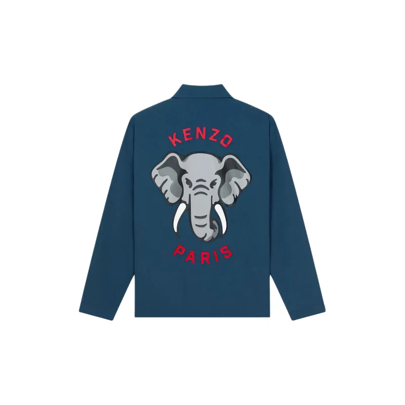 KENZO Jackets Coats Men's Midnight Blue-1