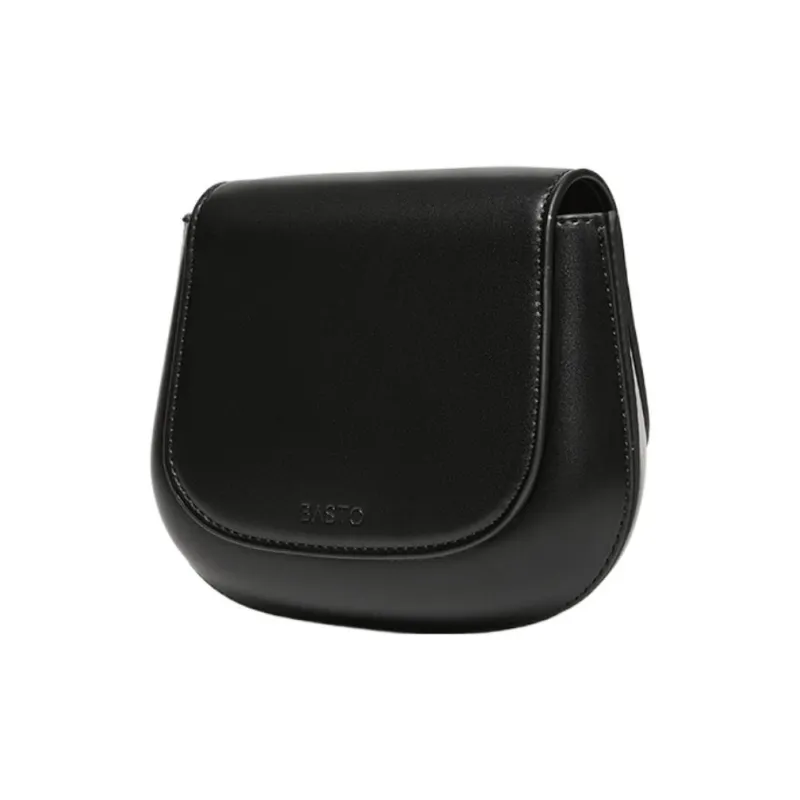 BASTO PU Saddle Bag, Crossbody Bag Trumpets Women's Black/Green/Brown-13