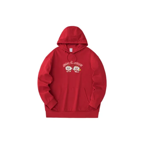 ANTA Life Collection Sweatshirts Women's Maple Leaf Red