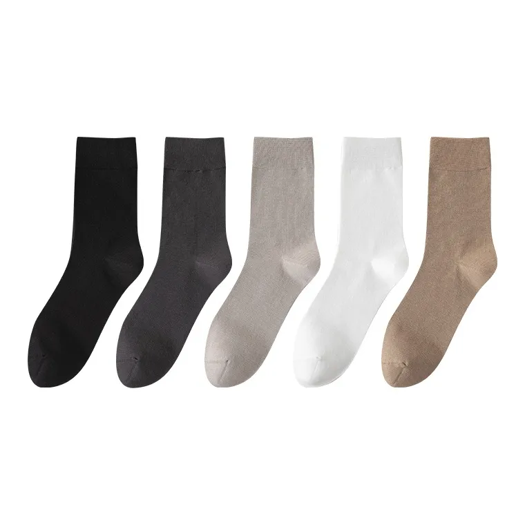 AOKANG Mid Calf Socks Men's 5 Pack-14