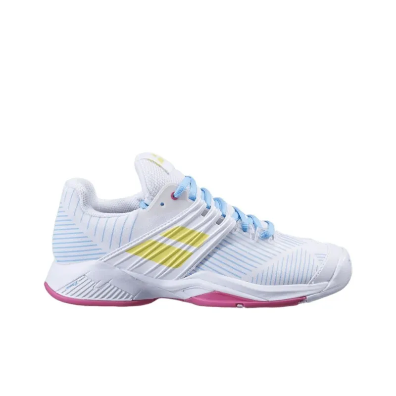 Babolat Shock Absorbers Low Top Tennis Shoes Women's White-1