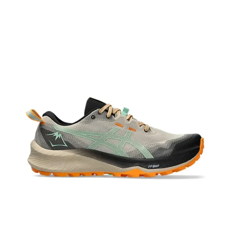 Asics Gel Trabuco 12 Feather Grey Dark Mint-1
