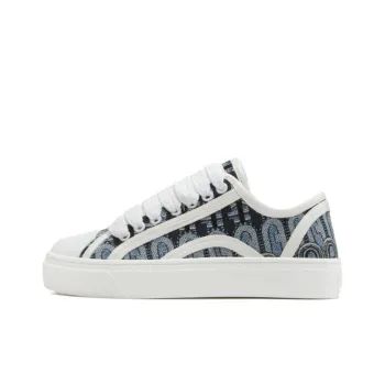 Furla Low-Top Skateboard Shoes Women's Blue White