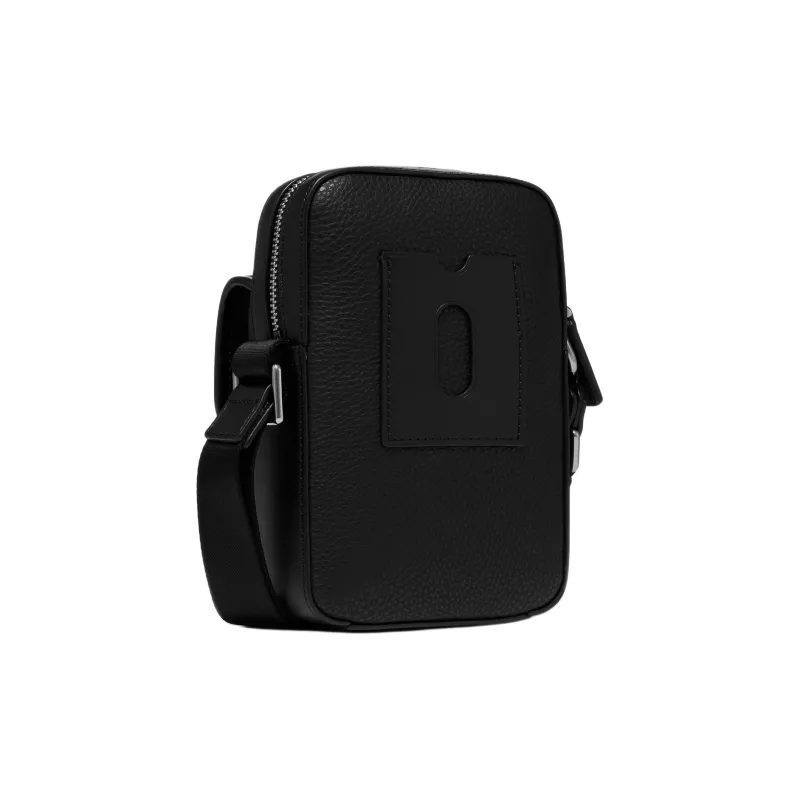 MICHAEL KORS MK Cooper Artificial Leather Cell Phone Pouch Shoulder Bag Crossbody Bag Men's Black-1