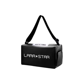 LARA STAR PVC Training Bag Swim Handbag Crossbody Bag Gym Bag Large Size Unisex White