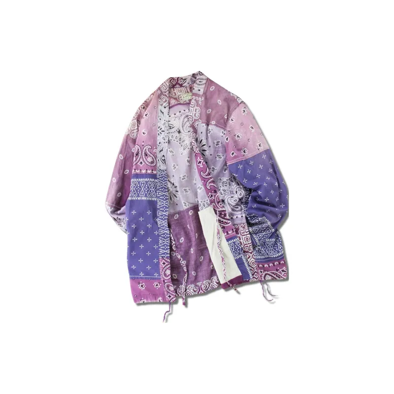 Kapital Quilted Ptachwork Bandana Jacket-5