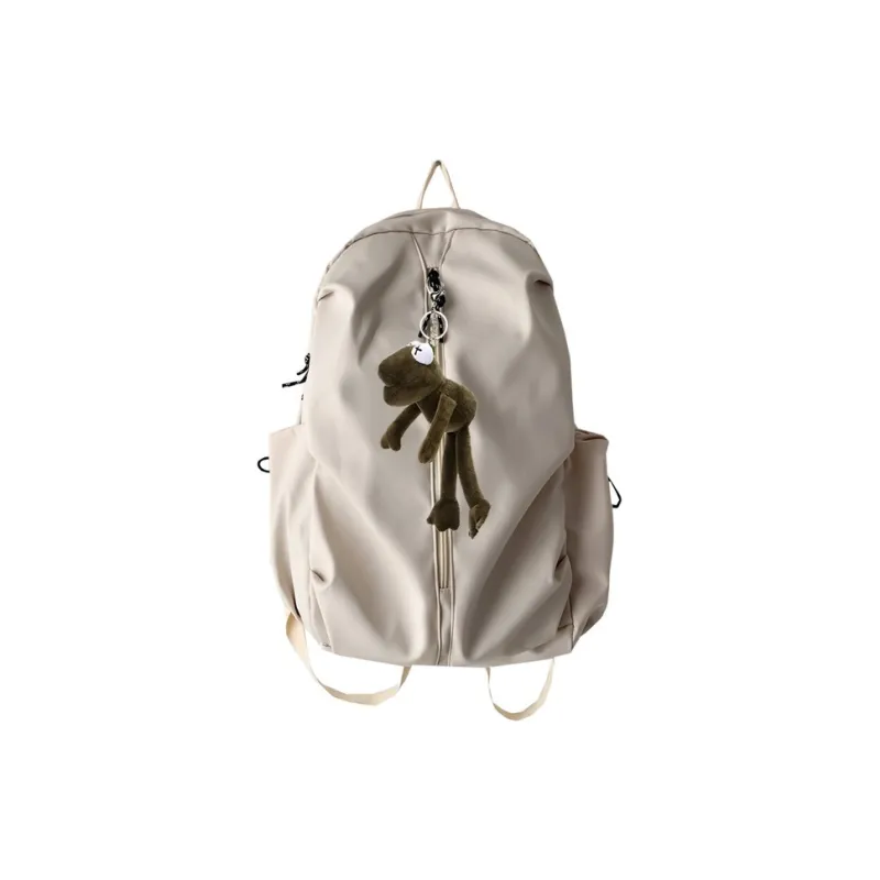 BALANG Composite Cloth Laptop Bag Backpack Unisex Beige/Black/Gray-9